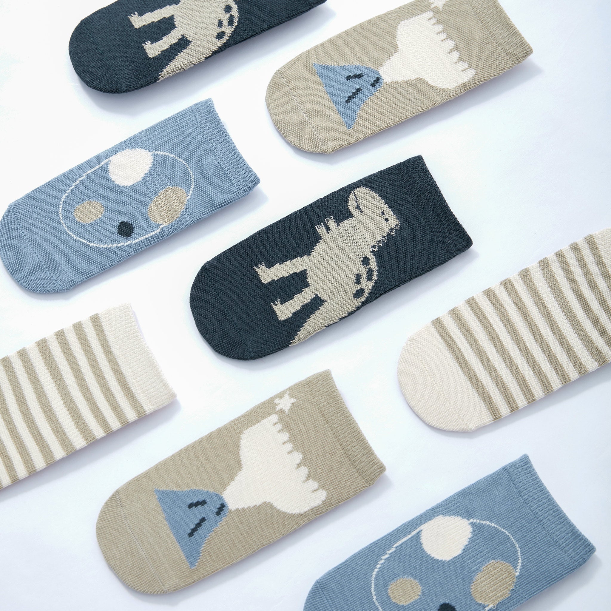 Dinosaur Baby & Toddler Non-Slip Socks