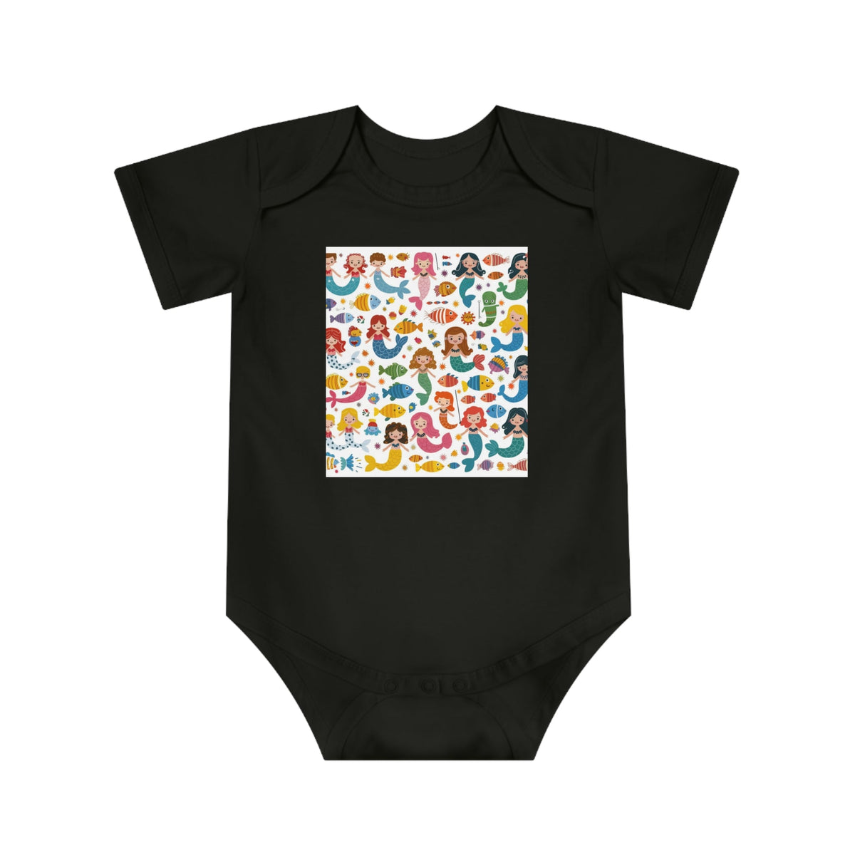 Baby Short Sleeve Bodysuit for Newborn Boys and Girls