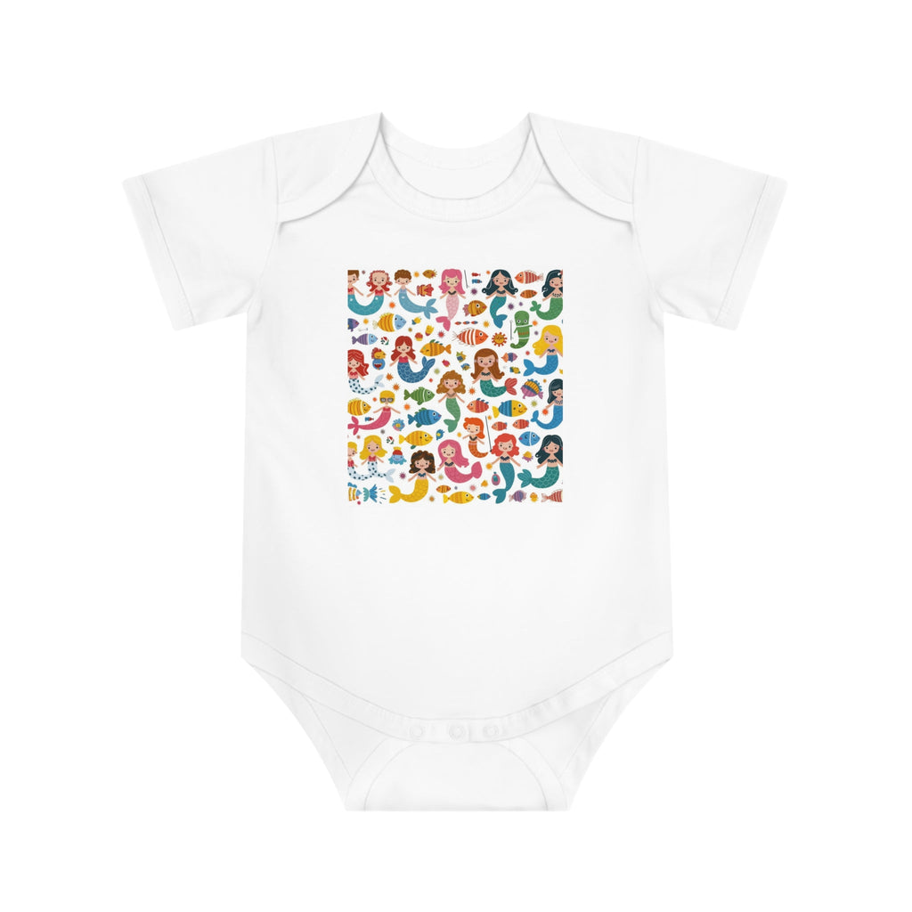 Baby Short Sleeve Bodysuit for Newborn Boys and Girls