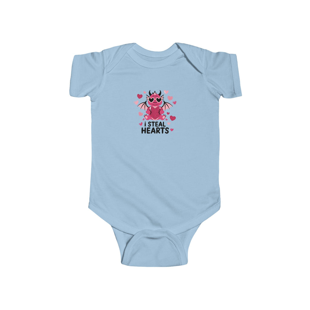 I Steal Hearts Infant Bodysuit Cute Baby Onesie