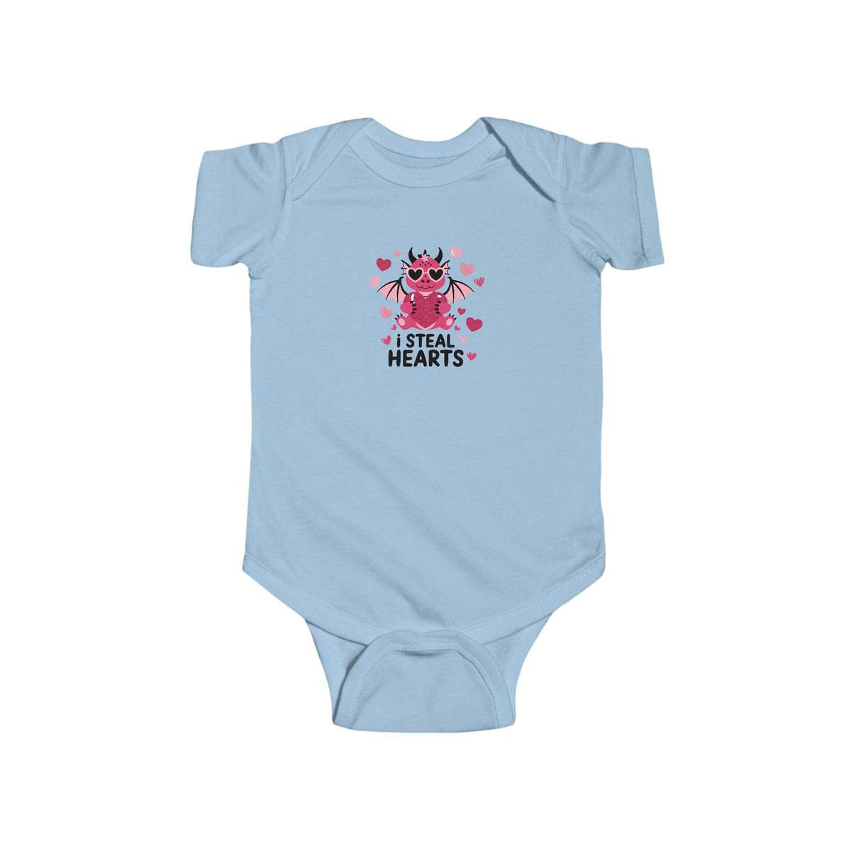 I Steal Hearts Infant Bodysuit Cute Baby Onesie