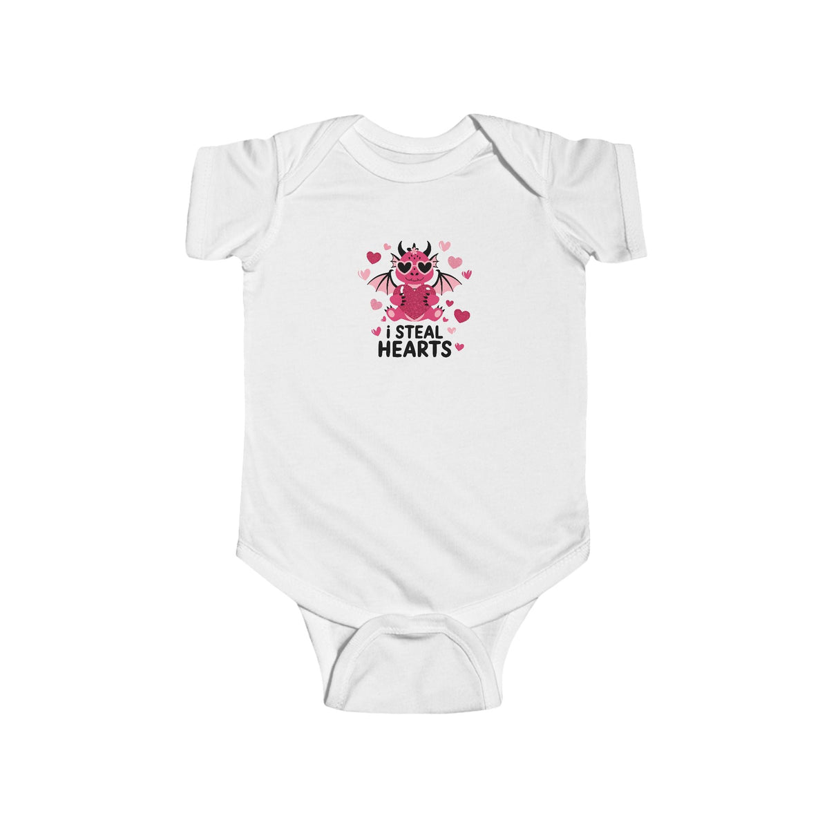 I Steal Hearts Infant Bodysuit Cute Baby Onesie