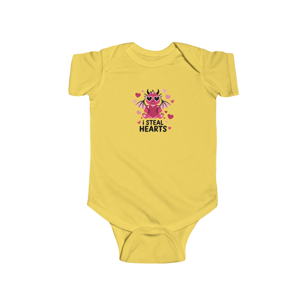 I Steal Hearts Infant Bodysuit Cute Baby Onesie