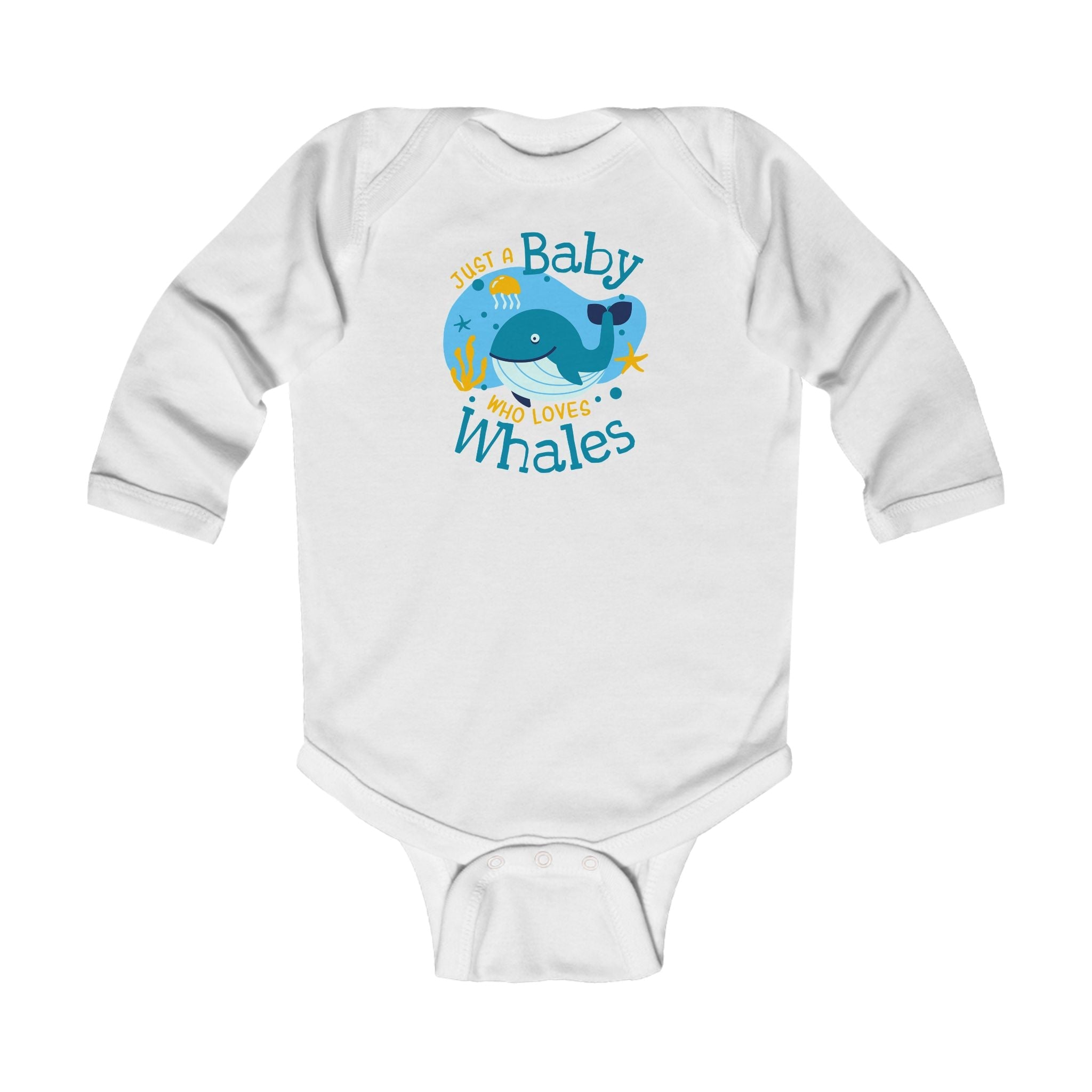 Baby Whale Infant Bodysuit Cute Ocean Baby Onesie