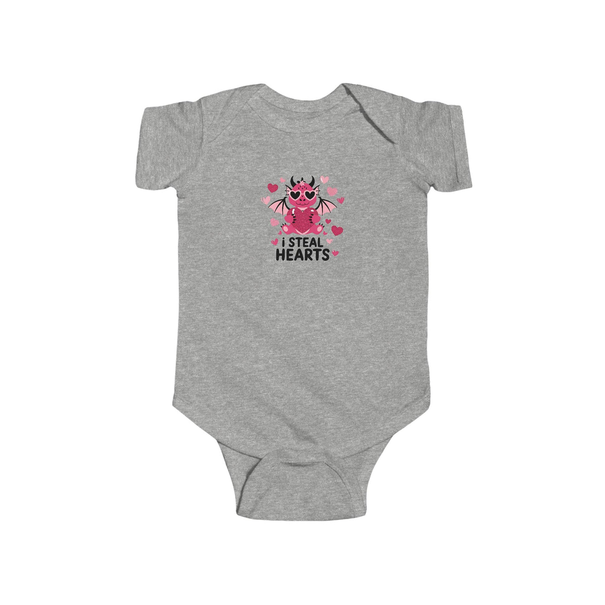 I Steal Hearts Infant Bodysuit Cute Baby Onesie