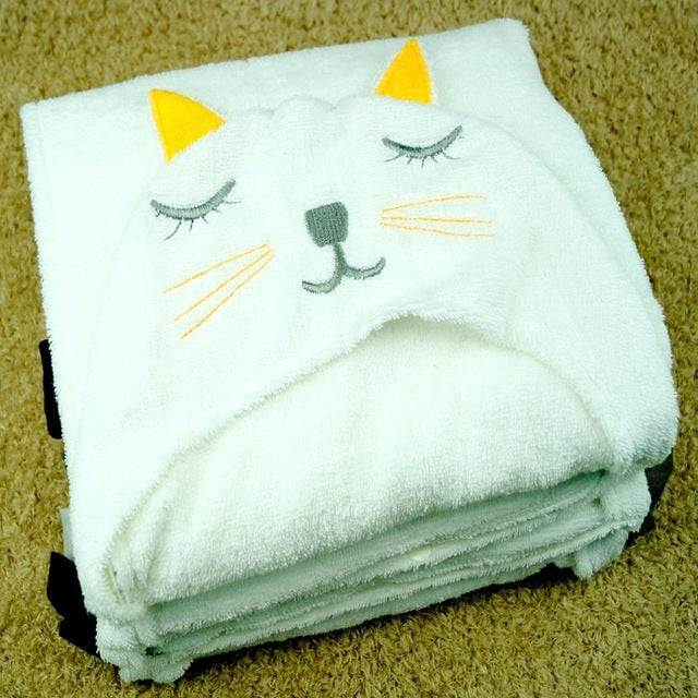 Baby Hooded Infant Blanket for Newborns