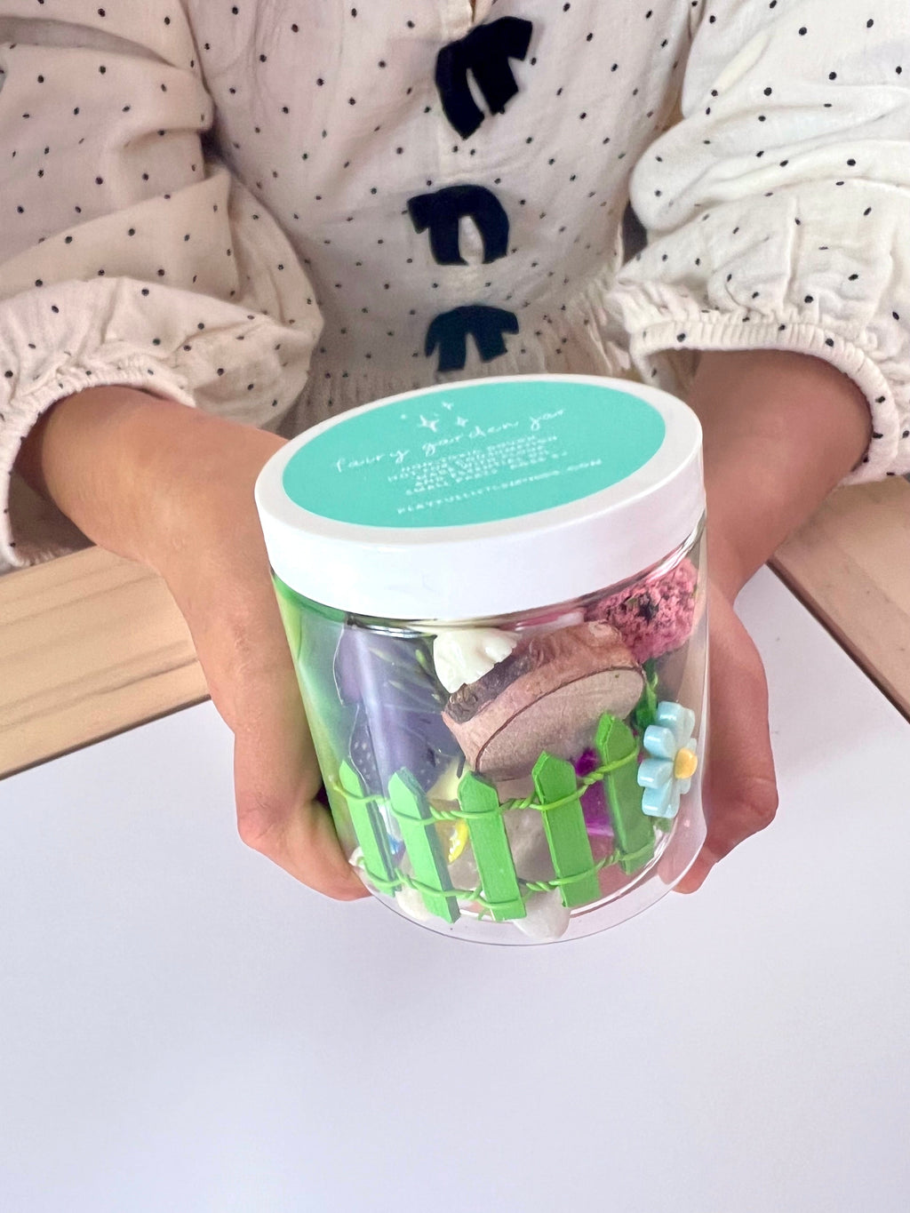 Special Edition Jar Fairy Garden Playdough Sensory Toy Kit