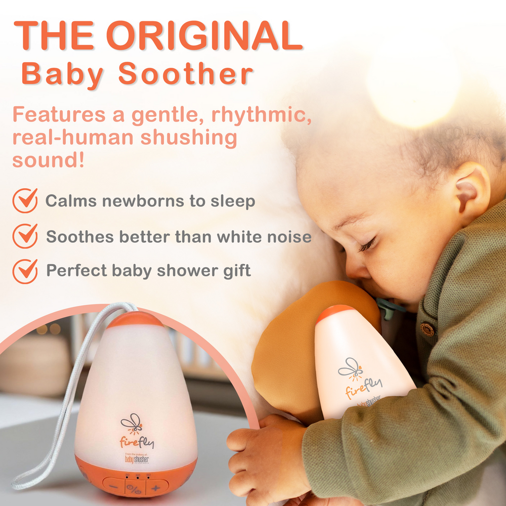 Baby Shusher Firefly Sound Machine for Newborns