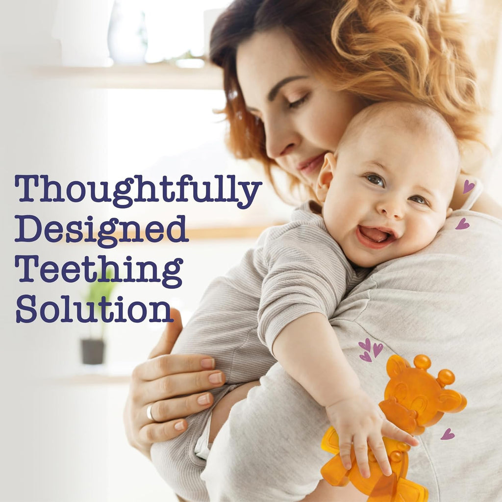 Natural Rubber & Baltic Amber Teething Toy