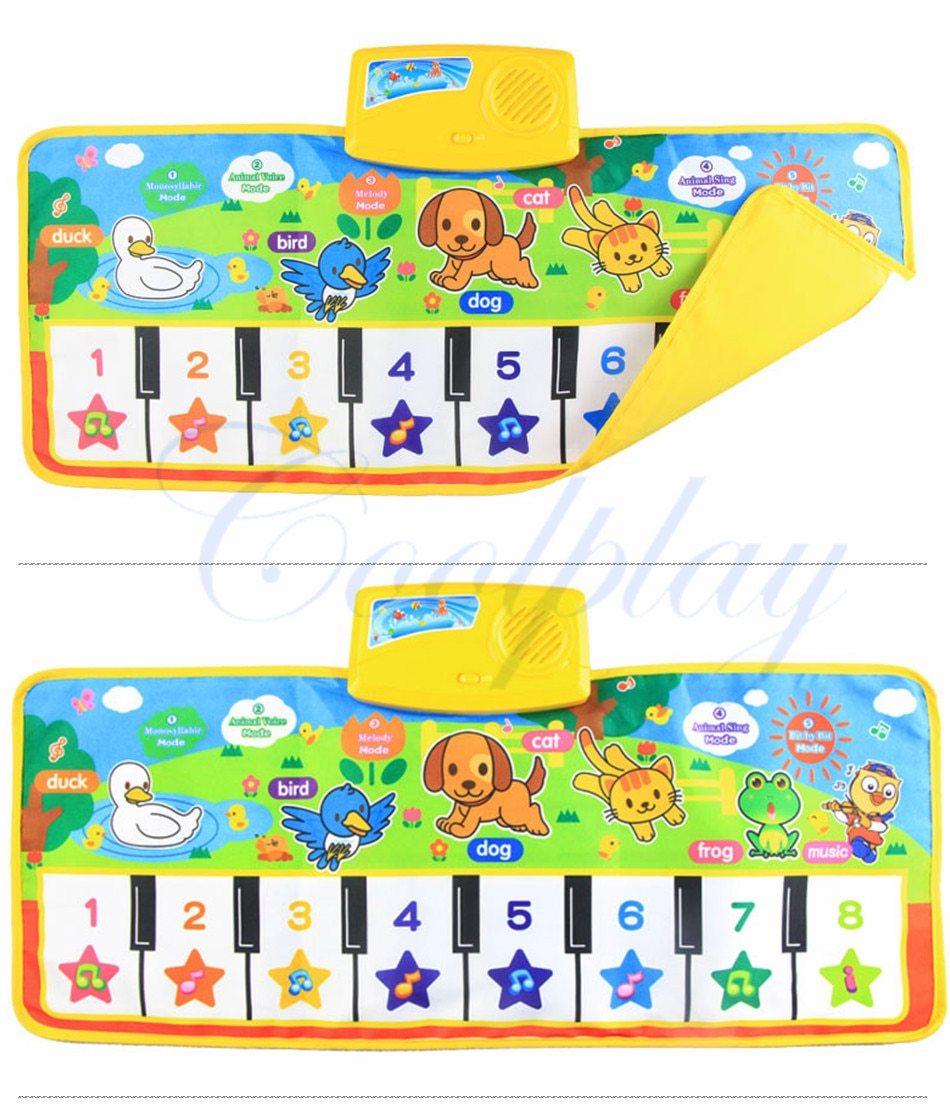 Baby Piano Playing Carpet for Infants and Toddlers