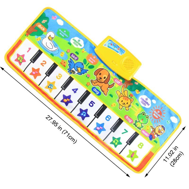 Baby Piano Playing Carpet for Infants and Toddlers