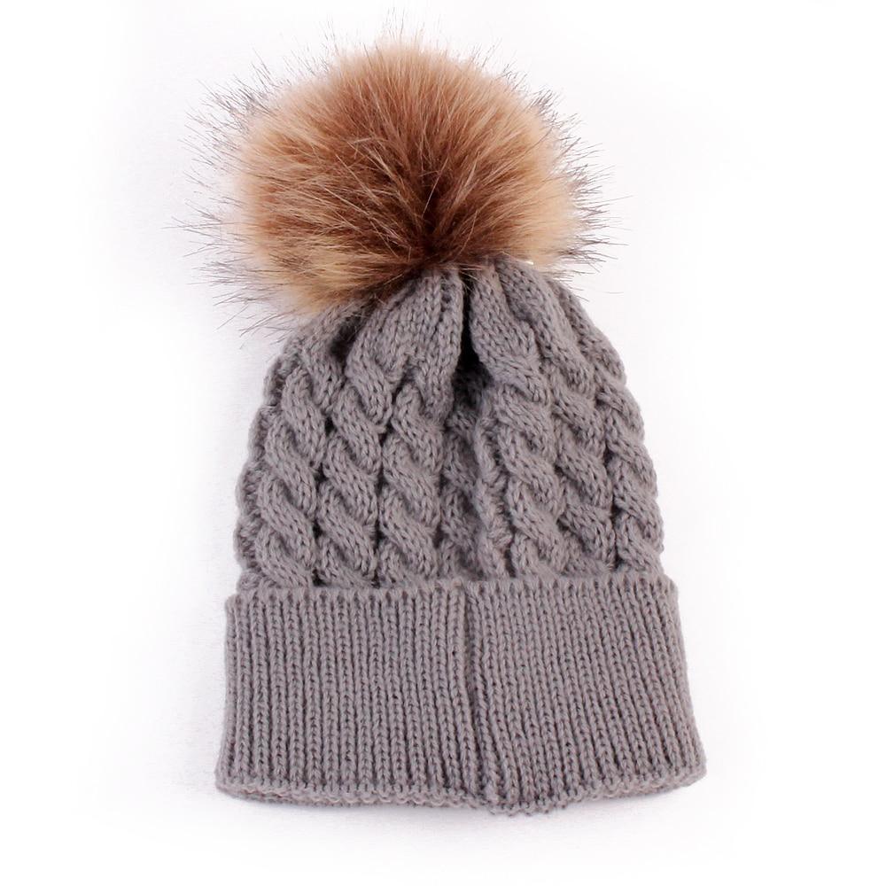 Infant Baby Boy Girl & Mom Winter Knit