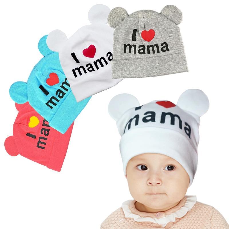 Knitted Print Caps Beanies For Baby