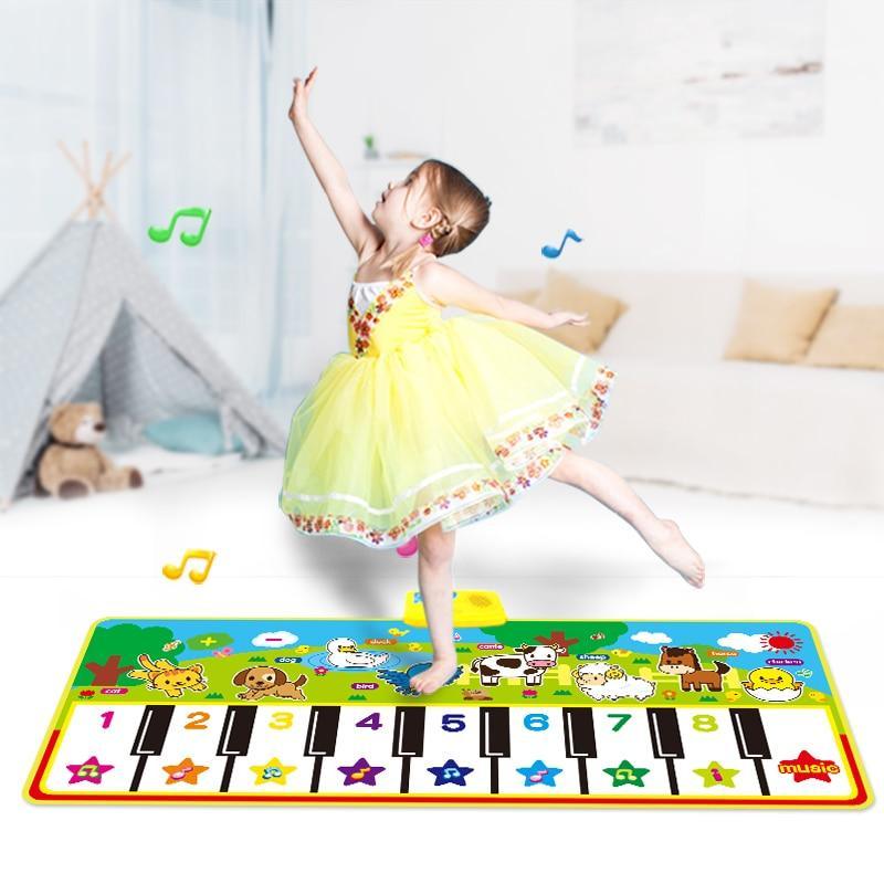 Baby Piano Playing Carpet for Infants and Toddlers