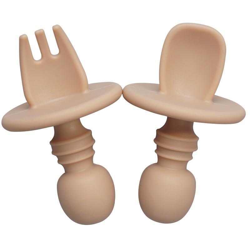 Big Baby Feeding Unique Spoon And Fork Set