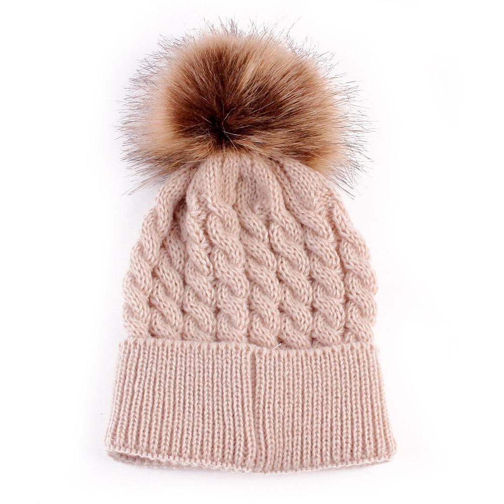 Infant Baby Boy Girl & Mom Winter Knit
