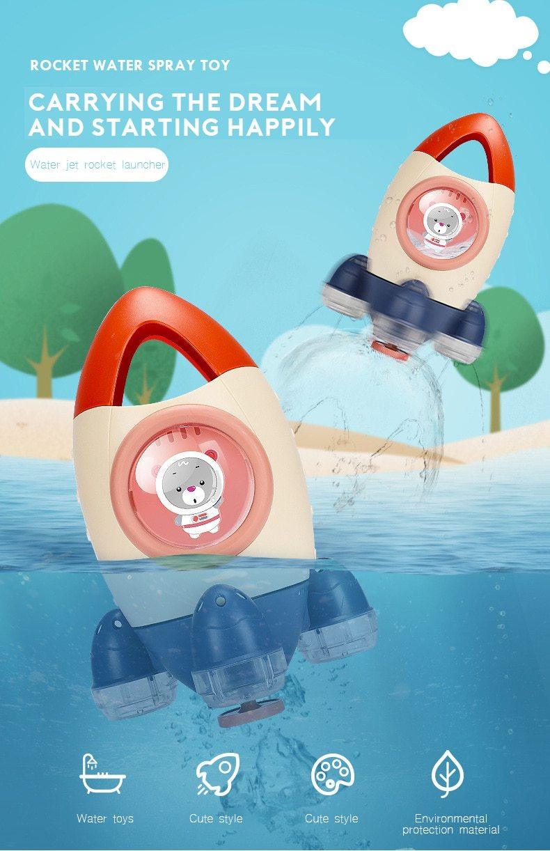 Rocket Bath Toys for Kids and Toddlers