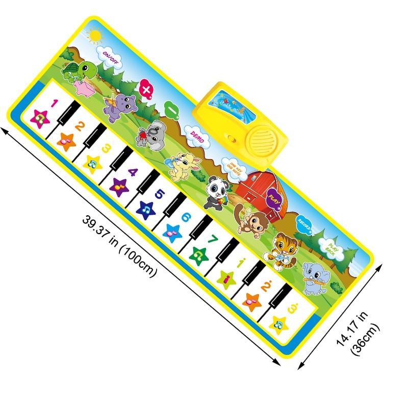 Baby Piano Playing Carpet for Infants and Toddlers