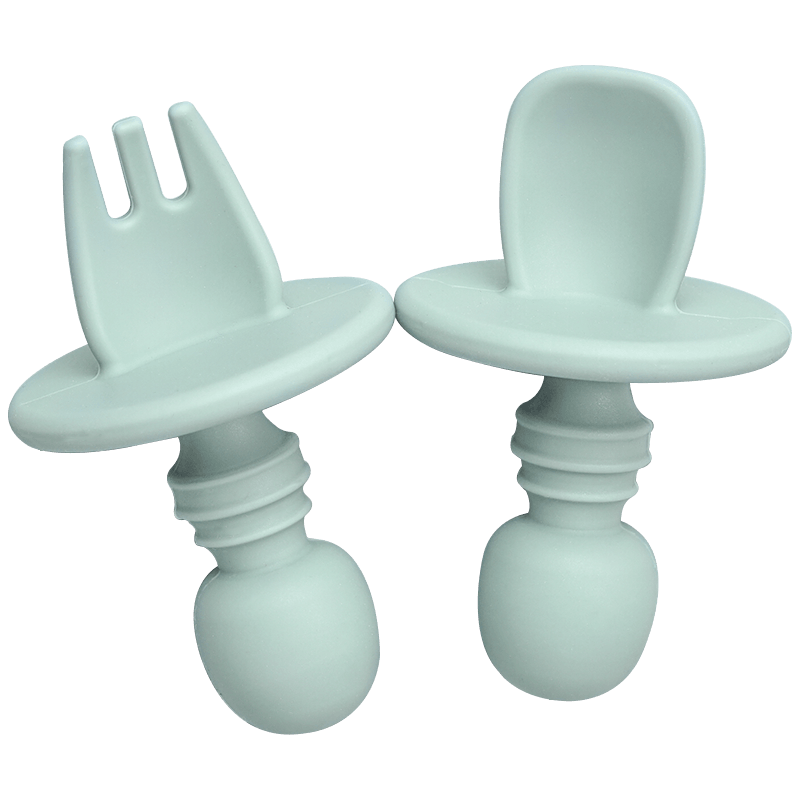 Big Baby Feeding Unique Spoon And Fork Set