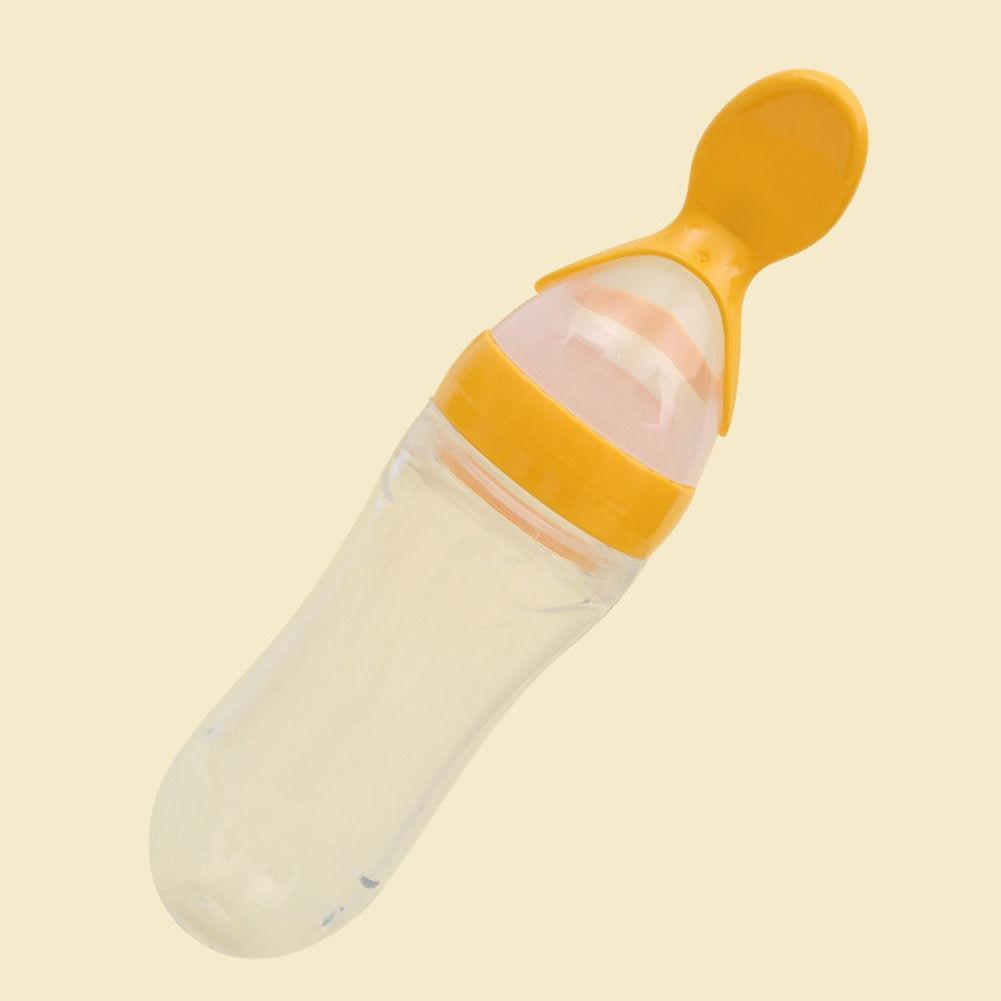 Safety Infant Baby Spoon Feeder