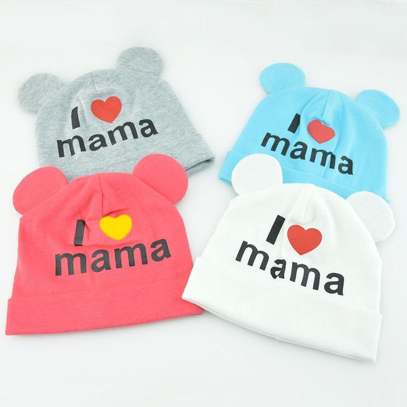 Knitted Print Caps Beanies For Baby