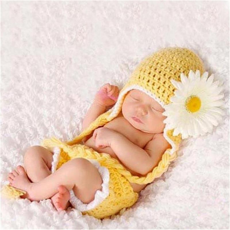 Knitted Baby Hat for Newborn Boys and Girls