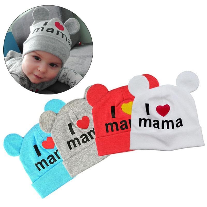 Knitted Print Caps Beanies For Baby