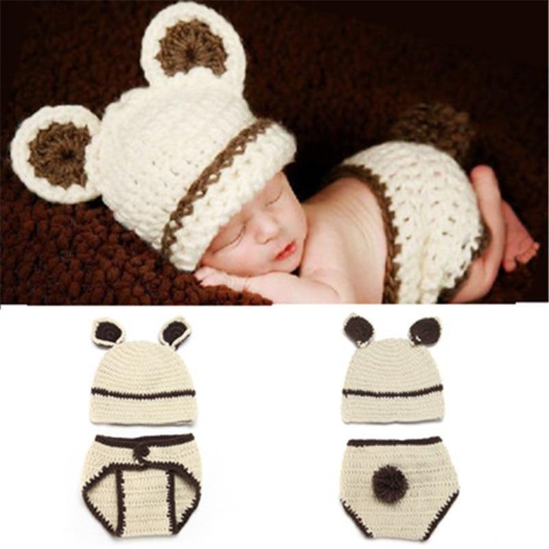Knitted Baby Hat for Newborn Boys and Girls
