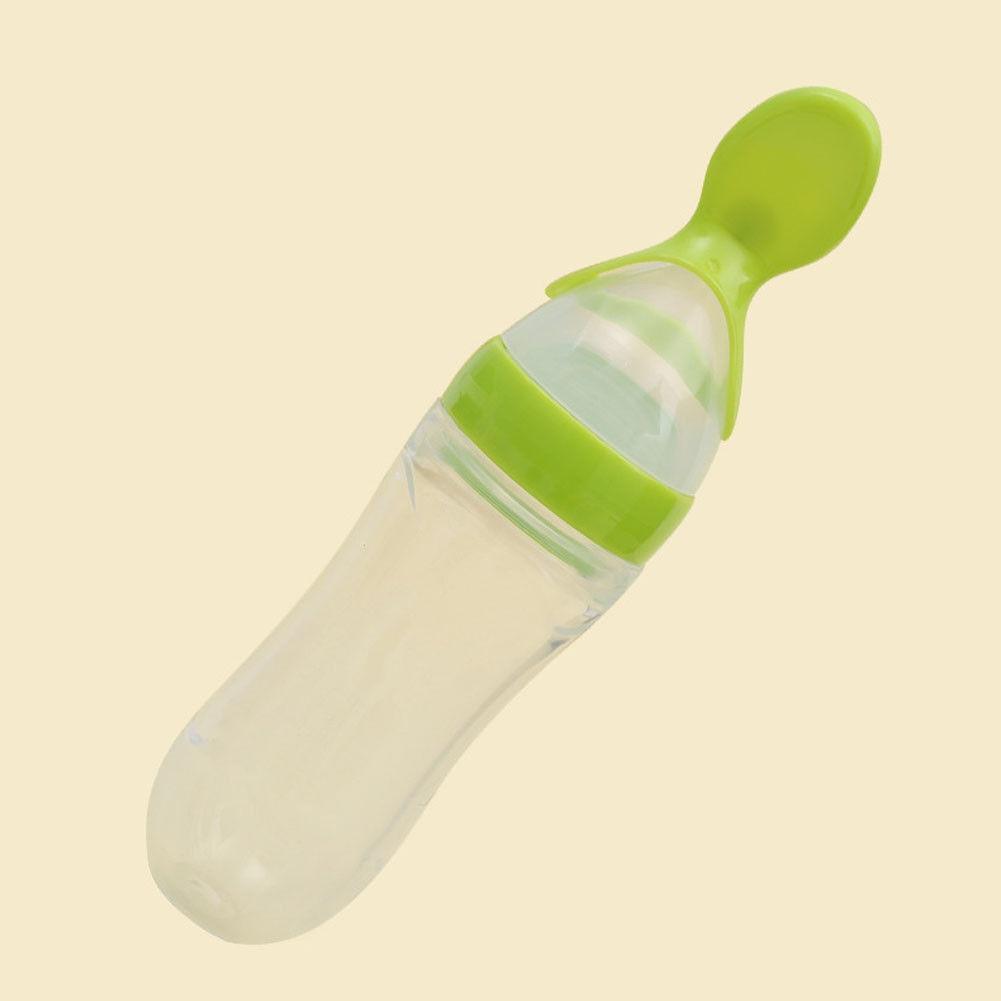 Safety Infant Baby Spoon Feeder