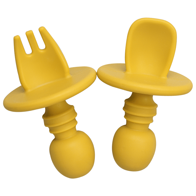 Big Baby Feeding Unique Spoon And Fork Set