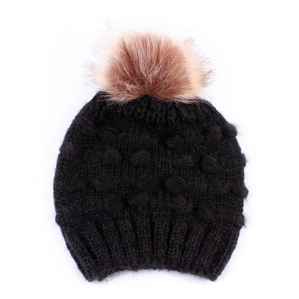 Infant Baby Boy Girl & Mom Winter Knit