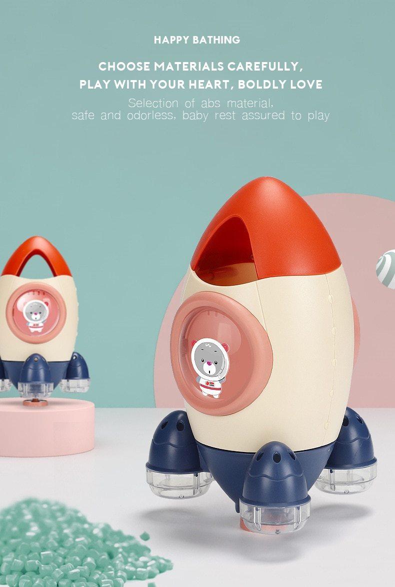 Rocket Bath Toys for Kids and Toddlers