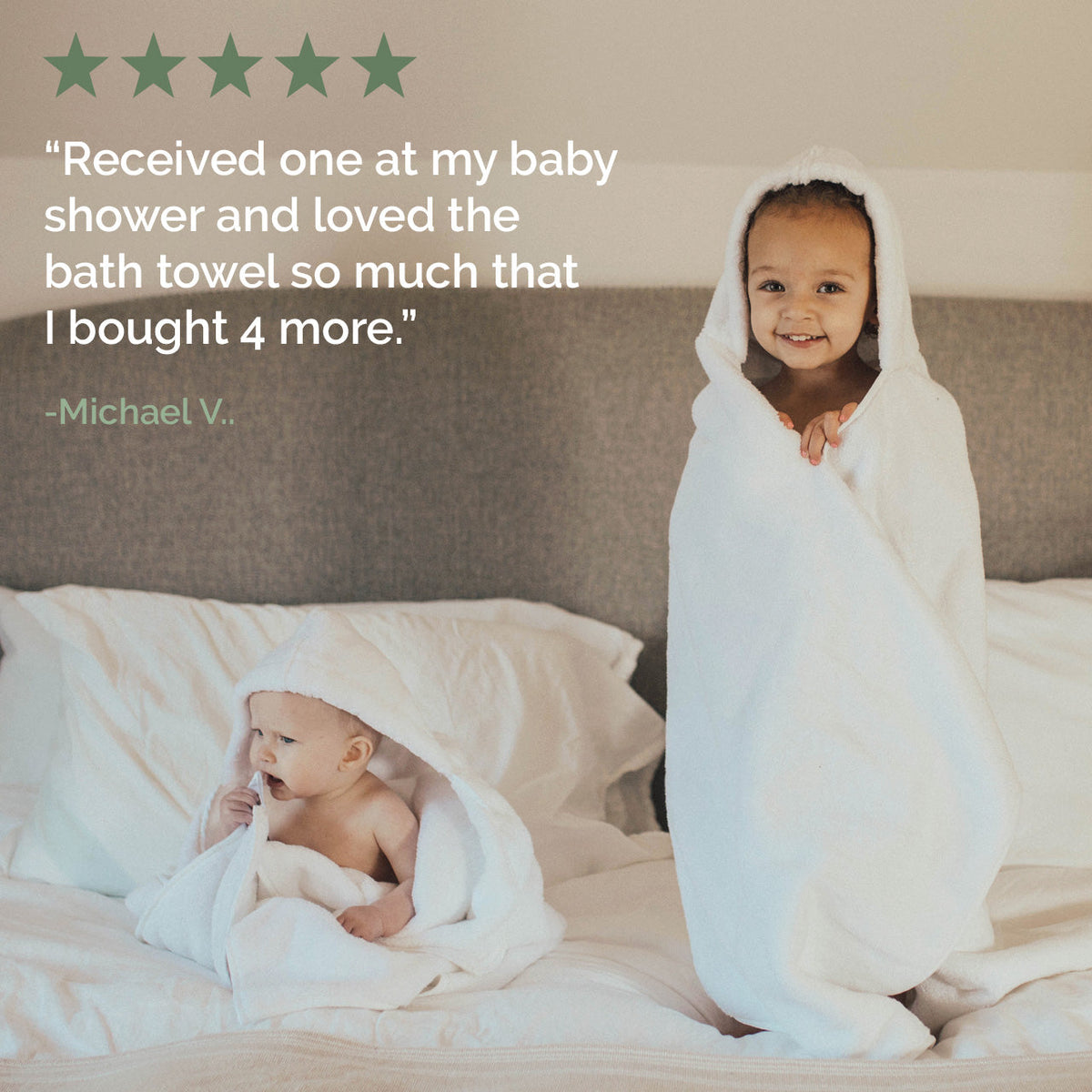 Hooded Bath Towel for Babies and Toddlers