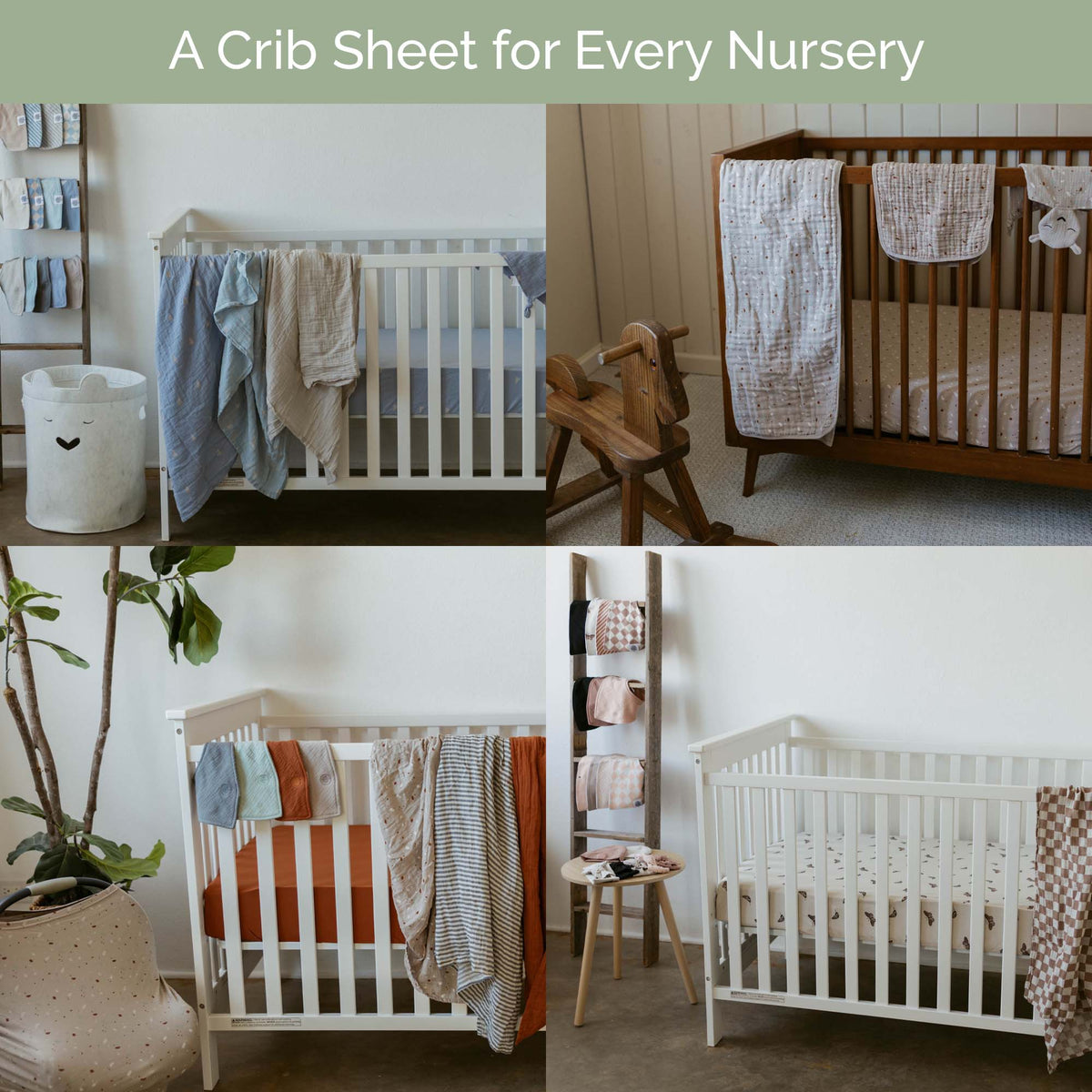 Crib Sheets for Newborn Babies and Toddlers
