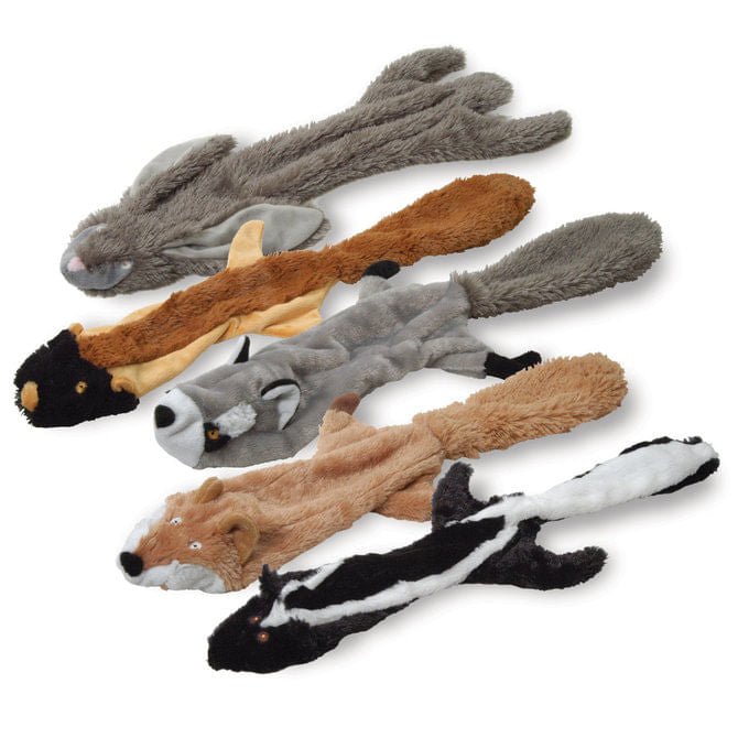 Jeffers Thinnies Unstuffed Plush Dog Toys 21L