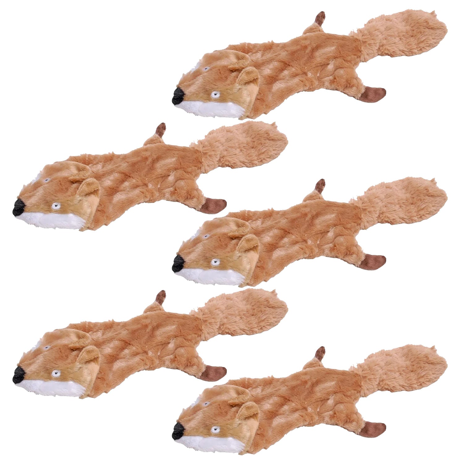 Jeffers Thinnies Unstuffed Plush Dog Toys 21L