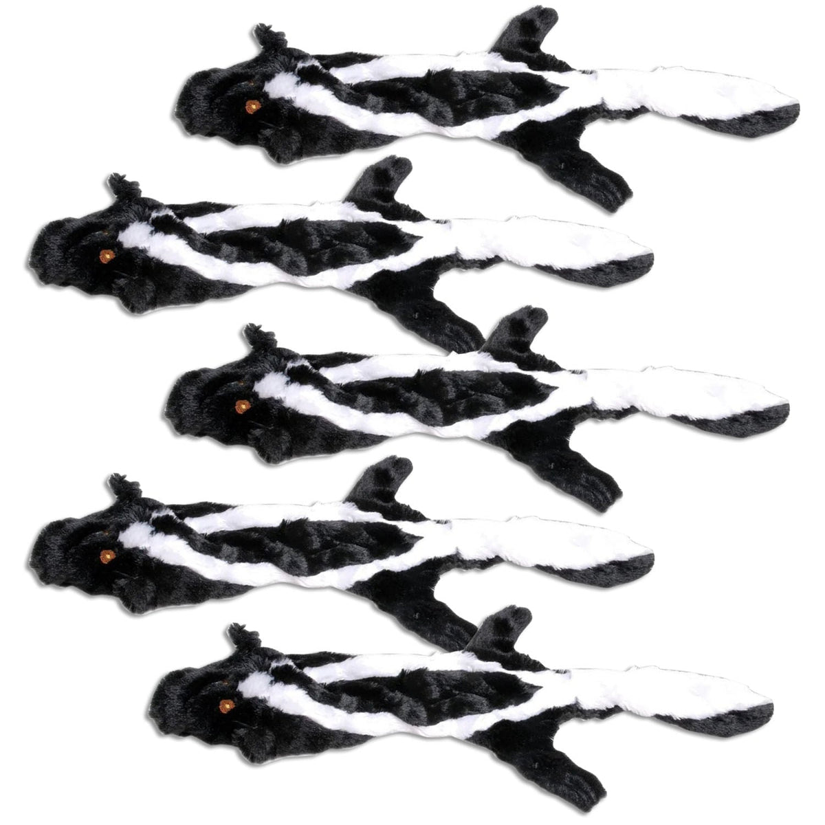 Jeffers Thinnies Unstuffed Plush Dog Toys 21L