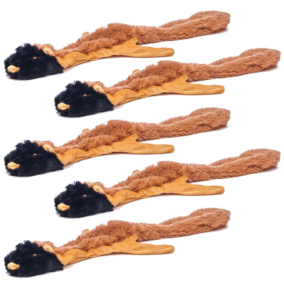 Jeffers Thinnies Unstuffed Plush Dog Toys 21L